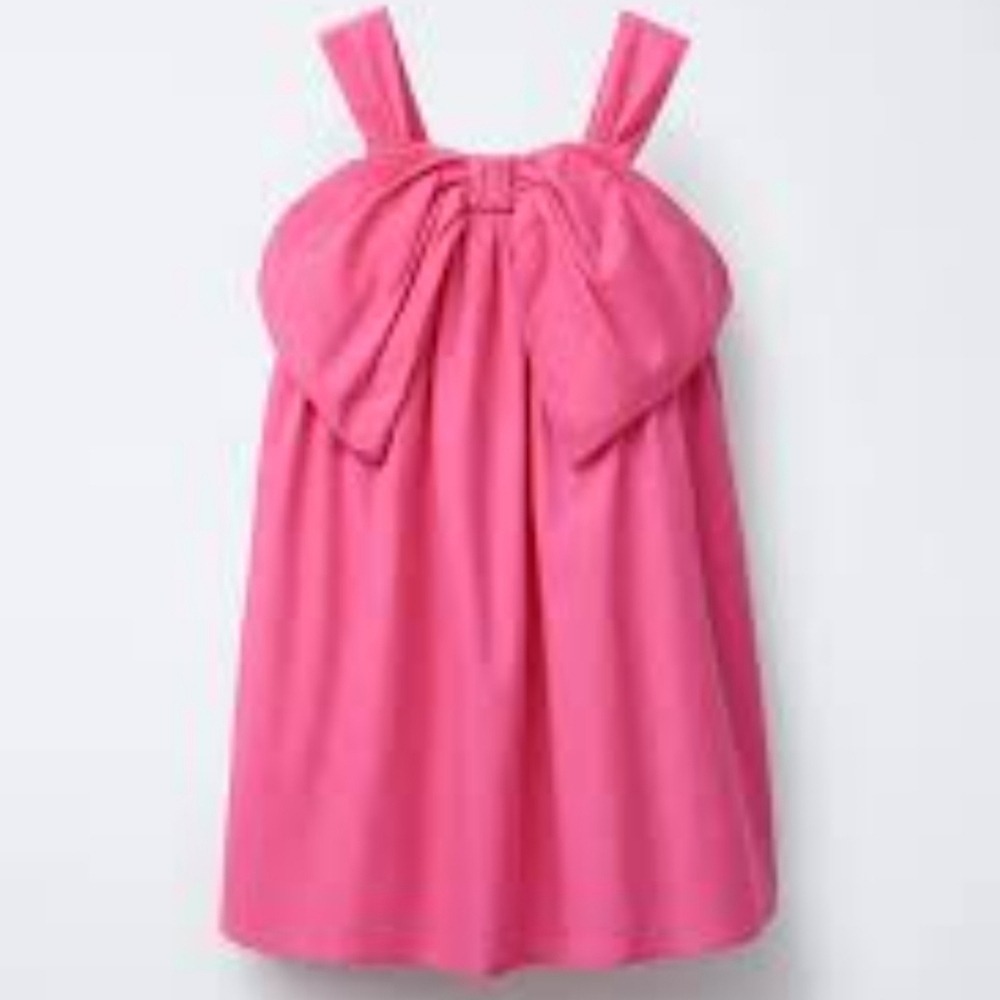 ZARA DRESS WITH MAXI BOW. SIZE 8-10 YEARS.